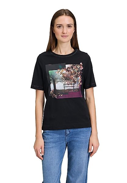 Cartoon Kurzarmshirt Cartoon Printshirt mit Rundhalsausschnitt günstig online kaufen