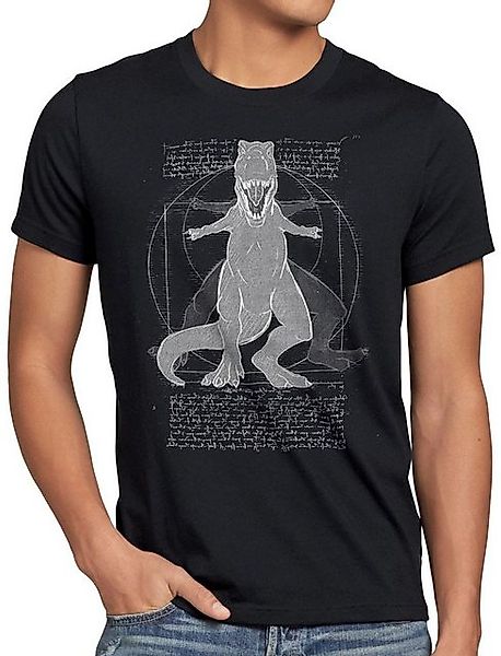 style3 T-Shirt Vitruvianischer T-Rex tyrannosaurus dinosaurier günstig online kaufen