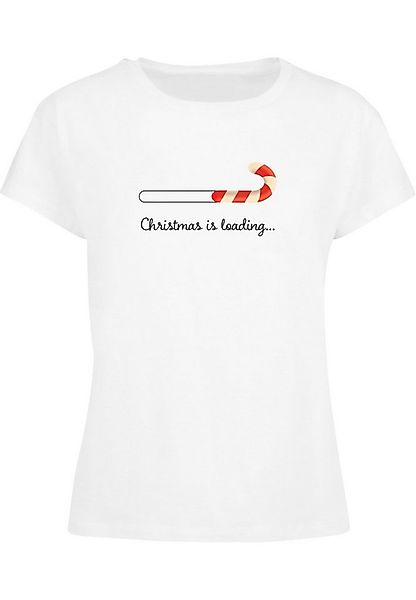 Merchcode T-Shirt Merchcode Damen Ladies Christmas Loading Box Tee (1-tlg) günstig online kaufen