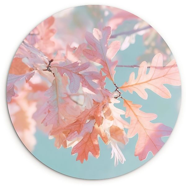 MuchoWow Gemälde Eichenblätter - Zweige - günstig online kaufen