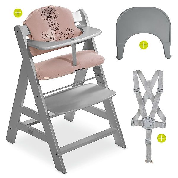 Hauck Hochstuhl Alpha Plus Grey - günstig online kaufen