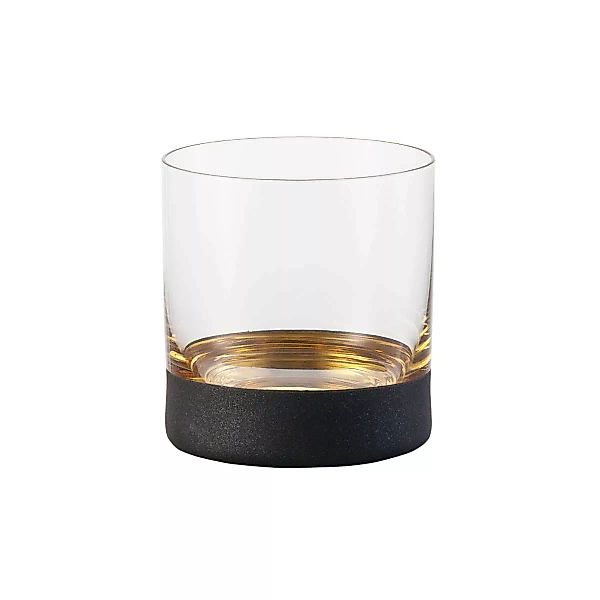 Eisch Cosmo schwarz gold Whisky Glas 400 ml / 9,5 cm günstig online kaufen