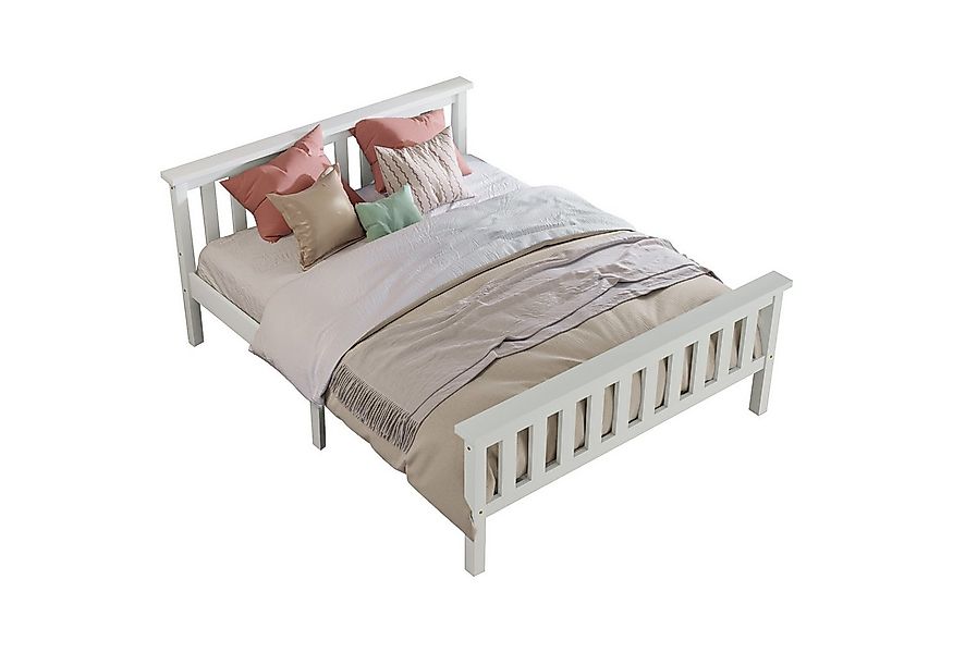 BlingBin Einzelbett Holzbett Kinderbett Jugendbett (1-tlg., mit Lattenrost günstig online kaufen