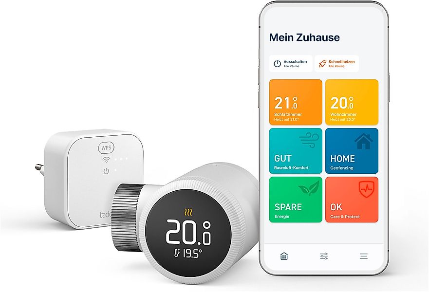 Tado Heizkörperthermostat Smart X Starter Kit, günstig online kaufen