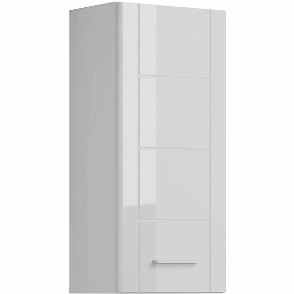 xonox.home Hängeschrank Venice Weiß Hochglanz Siphonausschnitt günstig online kaufen