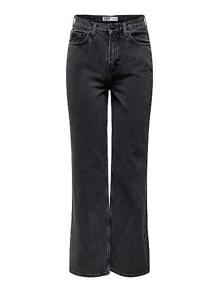 ONLY Jdydichte Hw Wide Dg Loose Fit Jeans Damen Grau günstig online kaufen