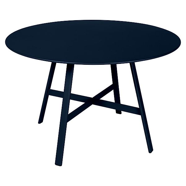 Gartentisch So'o rund Ø 117 cm Abyssblau günstig online kaufen