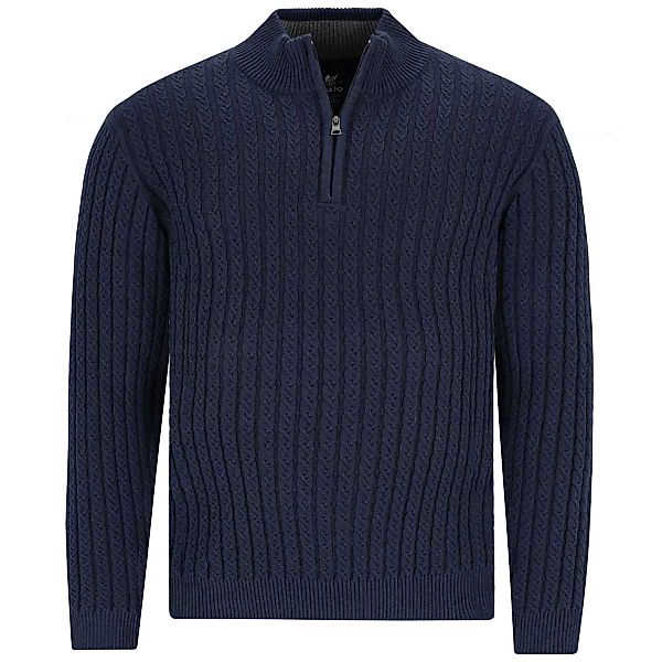 Hajo Pullover mit Troyerkragen Farbe marine Größe: 3XL günstig online kaufen