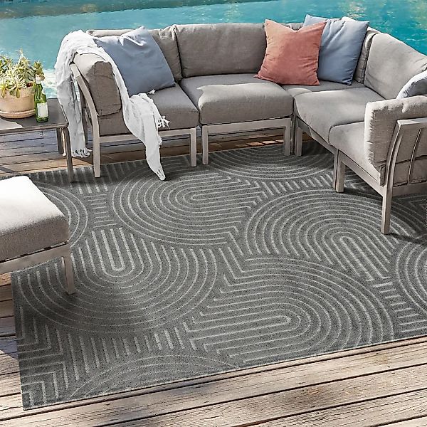 Sanat Teppich "Berlin" rechteckig 6 mm Höhe In -und Outdoor geeignet, Außen günstig online kaufen