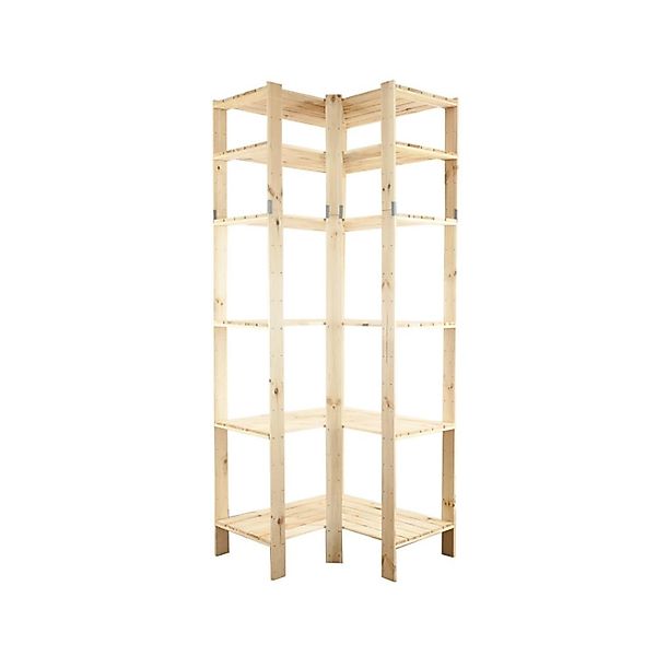 PROREGAL® Eckregal WOODLAND, HxBxT 230x85x50cm, Fachl. günstig online kaufen