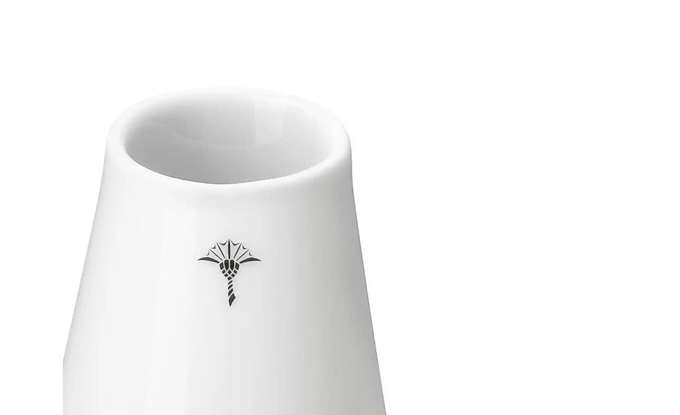 JOOP! Vase   ¦ weiß ¦ Kunstleder ¦ Maße (cm): B: 5,5 H: 13 Accessoires > Va günstig online kaufen