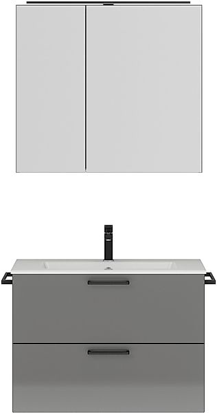 nobilia Badmöbel-Set "Tolvina", (2 St., vormontiert, mit Soft-Close), inkl. günstig online kaufen