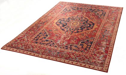 Gino Falcone Teppich "Cecilia 28623" rechteckig 3 mm Höhe Flachgewebe, bedr günstig online kaufen