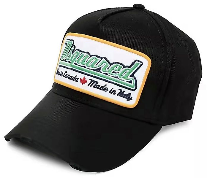 Dsquared2 Baseball Cap Basebalkappe Iconic Oversized Patch Logo Baseballcap günstig online kaufen