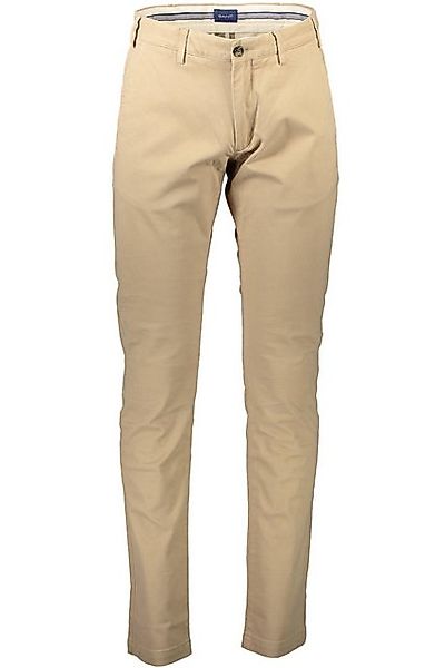 Gant 5-Pocket-Hose Beige Slim-Fit Herrenhose mit 4 Taschen - Stilvoll und k günstig online kaufen