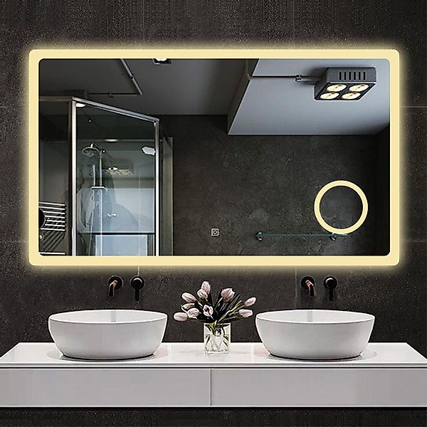 duschspa Badspiegel Wandspiegel Badezimmerspiegel mit LED günstig online kaufen