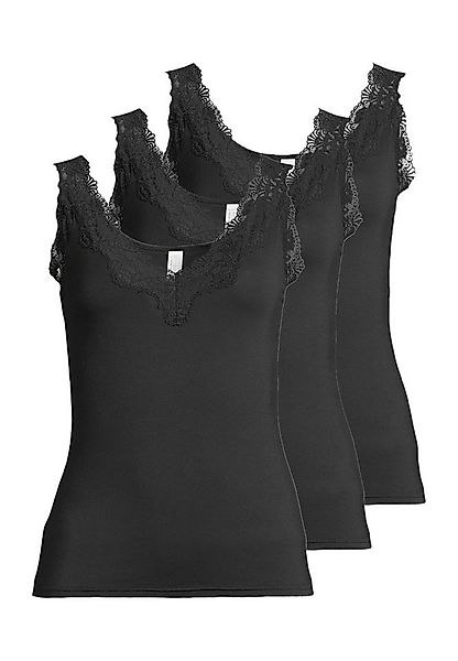 Nina Von C. Unterhemd 3er Pack Romance (Spar-Set, 3-St) Unterhemd / Top - A günstig online kaufen