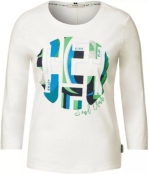 Cecil 3/4-Arm-Shirt, in modernem Design günstig online kaufen