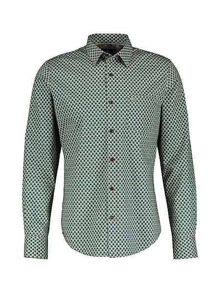 LERROS Langarmhemd LERROS Herrenhemd, tonal gemustert, günstig online kaufen