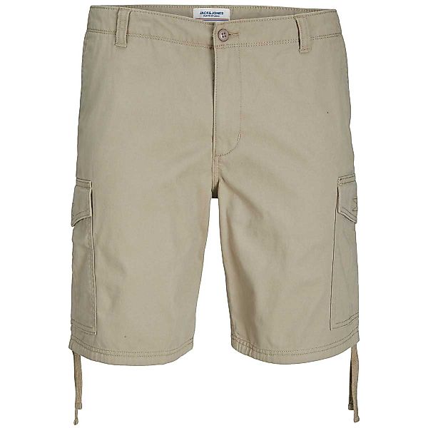 Jack&Jones Cargo-Shorts aus Baumwolle Farbe beige Größe: W48 günstig online kaufen
