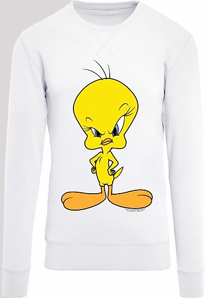 F4NT4STIC Rundhalspullover "F4NT4STIC Herren Angry Tweety -WHT with Light C günstig online kaufen