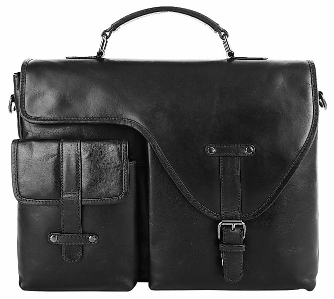 X-Zone Aktentasche echt Leder günstig online kaufen