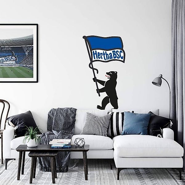 Hertha BSC Wandtattoo Fußball Wandtattoo Hertha günstig online kaufen