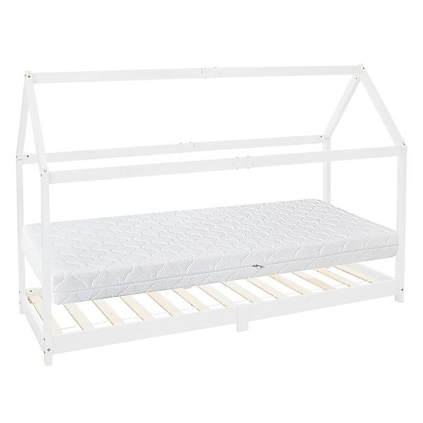 ML-DESIGN Spielbett Hausbett Kinderbett inkl. Lattenrost günstig online kaufen