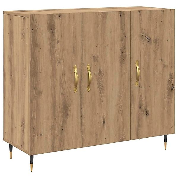 vidaXL Sideboard Braun 90 x 34 x 80 cm Holzwerkstoff 879580 günstig online kaufen