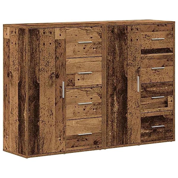 vidaXL Sideboards 2 Stk Altholz 60 x 31 x 84 cm Holzwerkstoff 3334311 günstig online kaufen