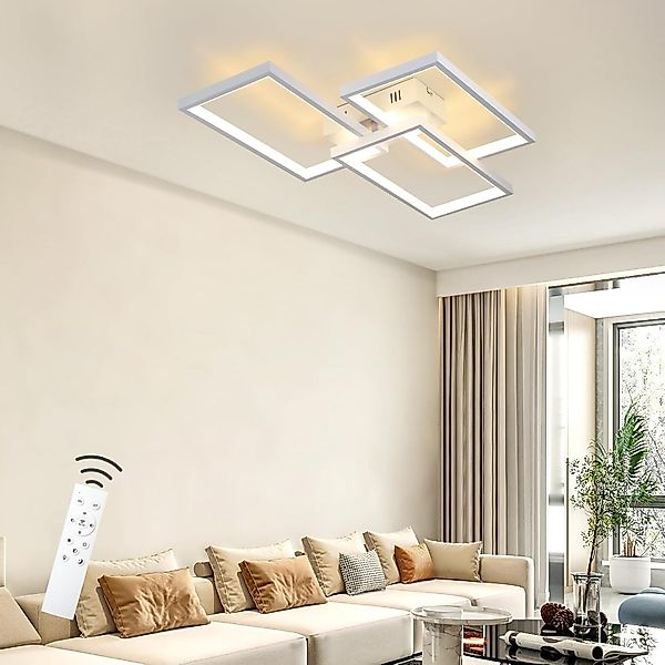 ZMH LED Deckenleuchte dimmbar mit Fernbedienung günstig online kaufen