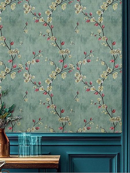 HomeBella Mustertapete Selbstklebende Tapete Blumenmuster – günstig online kaufen