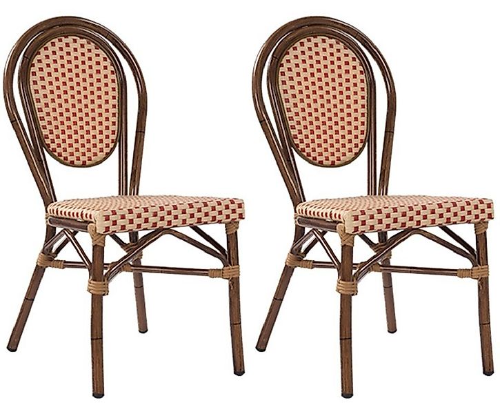 pemora Gartenstuhl Bistrostuhl Terrassenstuhl Outdoor-Stuhl 2-er günstig online kaufen