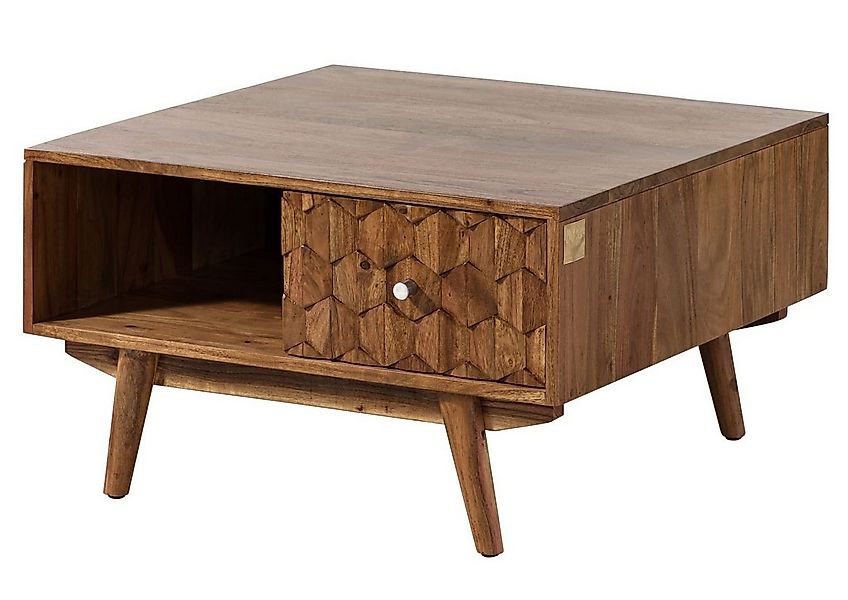 Massivmoebel24 Couchtisch MOSAYK (Massivholz, Massivholztisch), Couchtisch günstig online kaufen