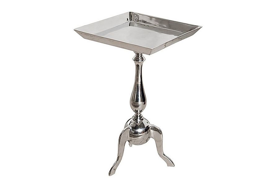 riess-ambiente Beistelltisch TRAYFUL 55cm silber, Metall · Tablett-Tisch · günstig online kaufen