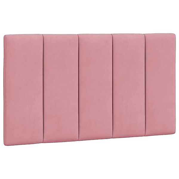 vidaXL Kopfteil-Kissen Hanko Rosa 90 cm Samt 374654 günstig online kaufen