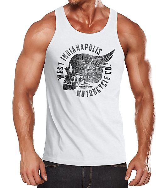 Neverless Tanktop Herren Tank Top Motorrad günstig online kaufen