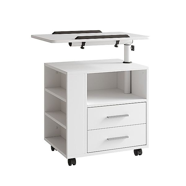 Vicco Nachtschrank Bora, Weiß, 90 x günstig online kaufen