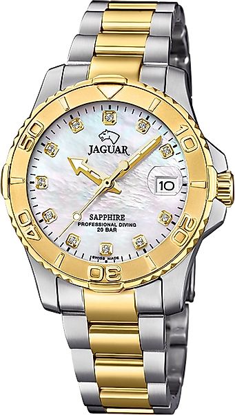 JAGUAR Quarzuhr Jaguar Damenuhr Edelstahl silber günstig online kaufen