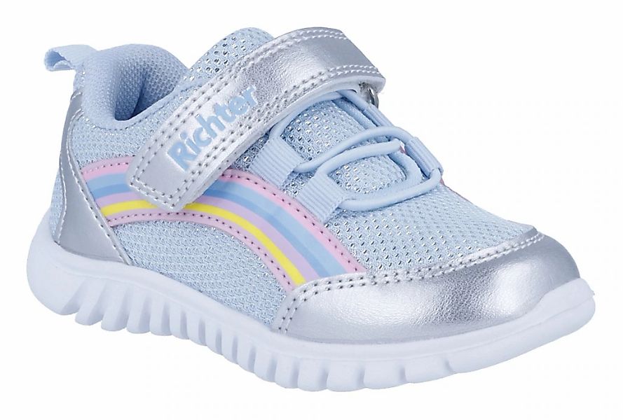 Richter Sneaker "Wallaby WMS: Mittel" Klettschuh mit Regenbogen-Print, Größ günstig online kaufen