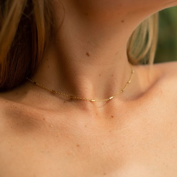 Made by Nami Edelstahlkette Minimalistische Halskette günstig online kaufen