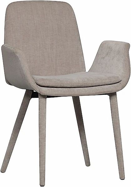 WOOOD Esszimmerstuhl »Curve«, (Set), 2 St., mit gepolsterten Beinen, Höhe 8 günstig online kaufen