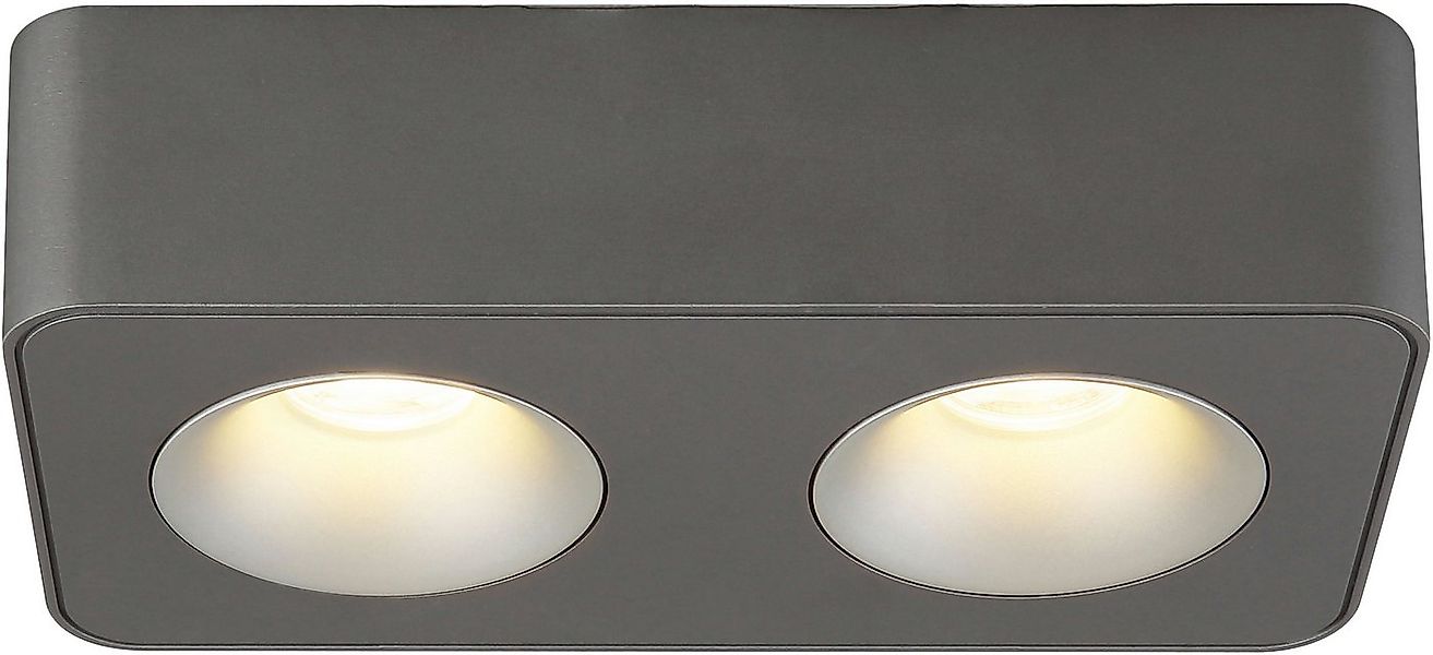 GLOBO LIGHTING LED Deckenstrahler HANGARAU, LED fest integriert, Warmweiß, günstig online kaufen