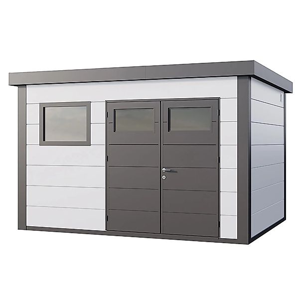 Gerätehaus Classico 3930+ Weiß 388 cm x 298 cm günstig online kaufen