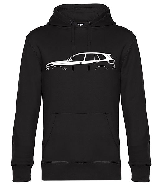 'BMW X5 M Competition' Silhouette · Unisex Premium Hoodie günstig online kaufen