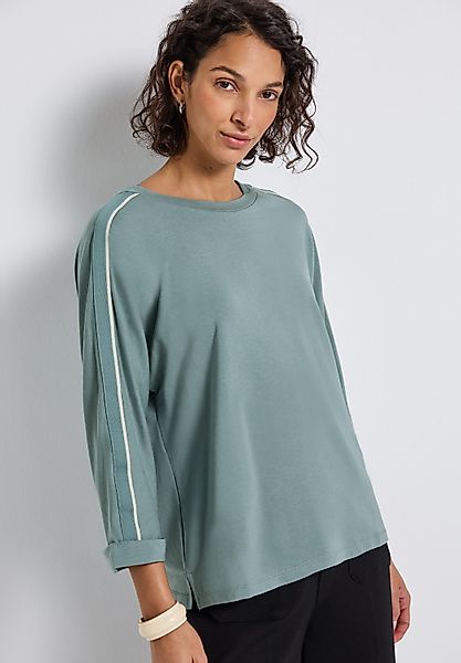 STREET ONE 3/4-Arm-Shirt mit Galonstreifen günstig online kaufen