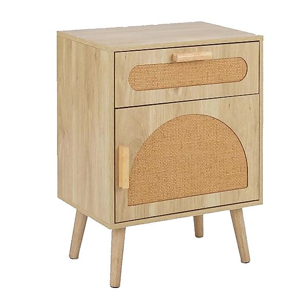 Costway Nachttisch Rattan 45 x 30 x 61 cm günstig online kaufen