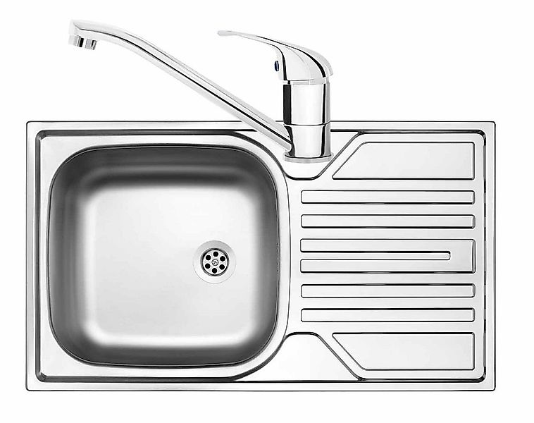 Deante Edelstahlspüle ZELB0110, rechteckig, Komplett-Set, Küchenspüle inkl. günstig online kaufen
