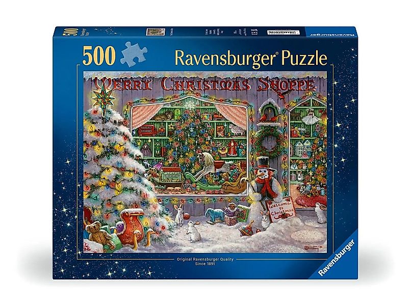 Ravensburger Puzzle Erwachsenenpuzzle 500 Teile - Es weihnachtet sehr, 500 günstig online kaufen