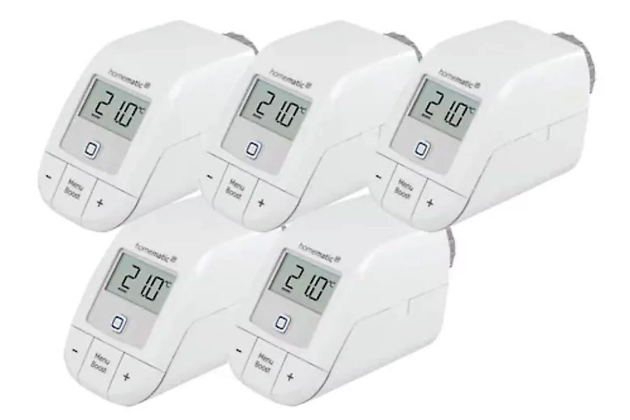 Homematic IP Smart-Home-Station »Heizkörperthermostat – basic 5er Set« günstig online kaufen